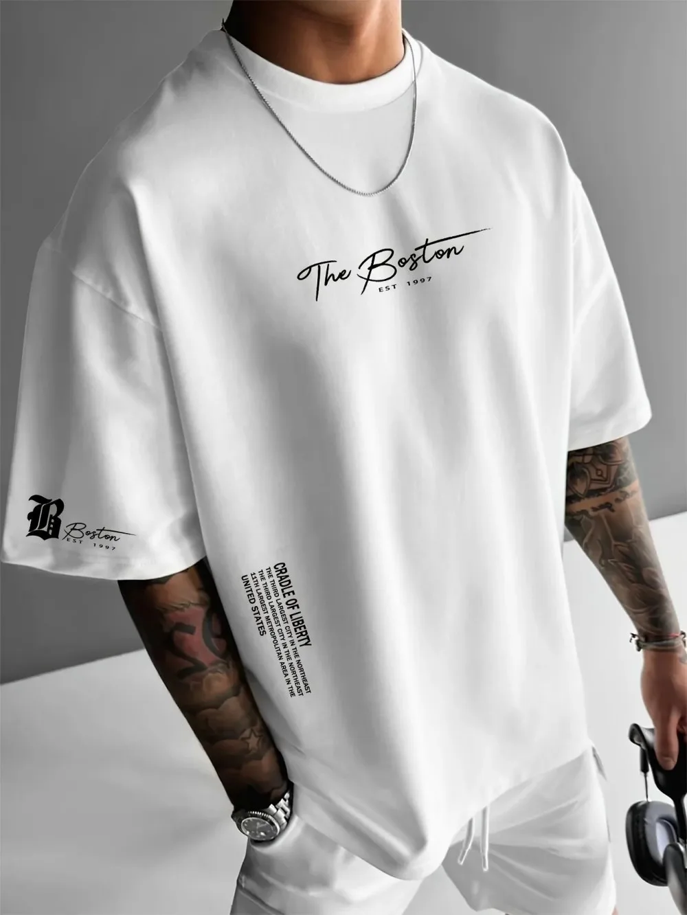 Quality Streetwear Brand - The latest luxurious men's brand letter-print