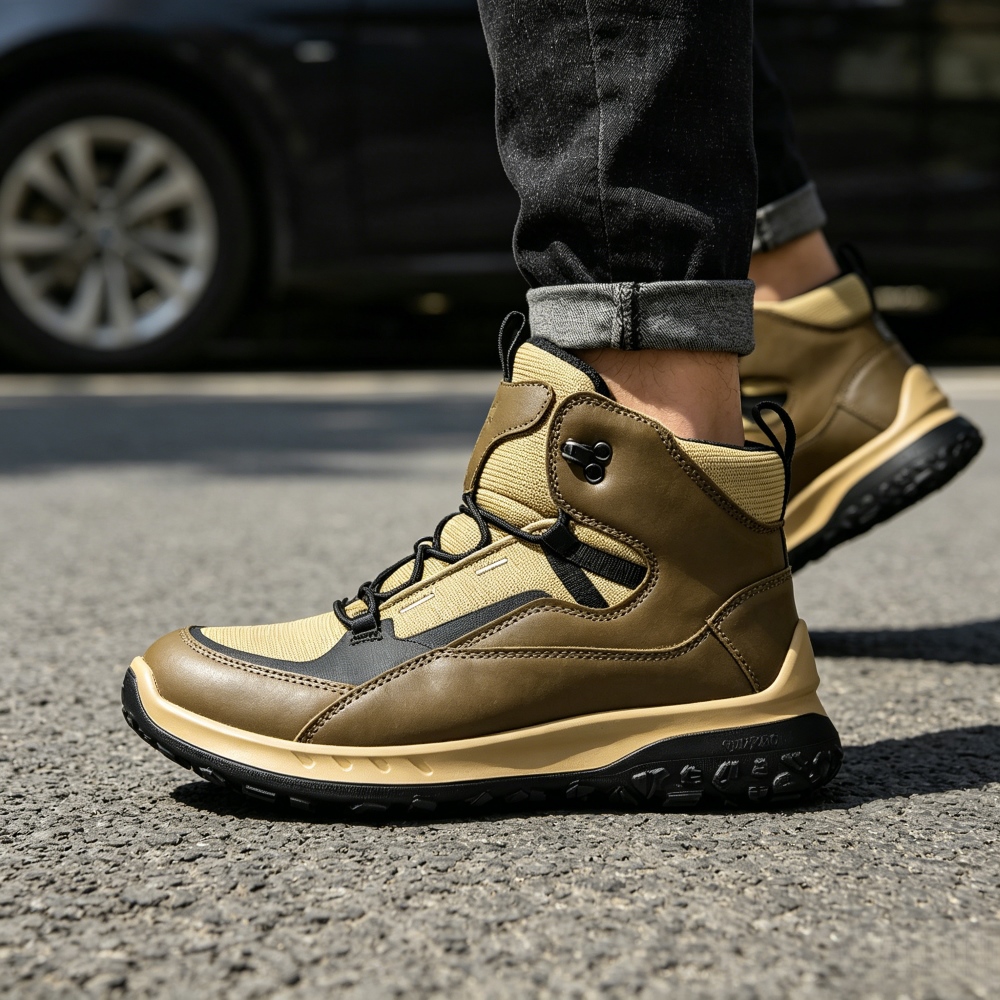 Streetwear Brands 2026 - High Top Leather Shoes Men Luxury