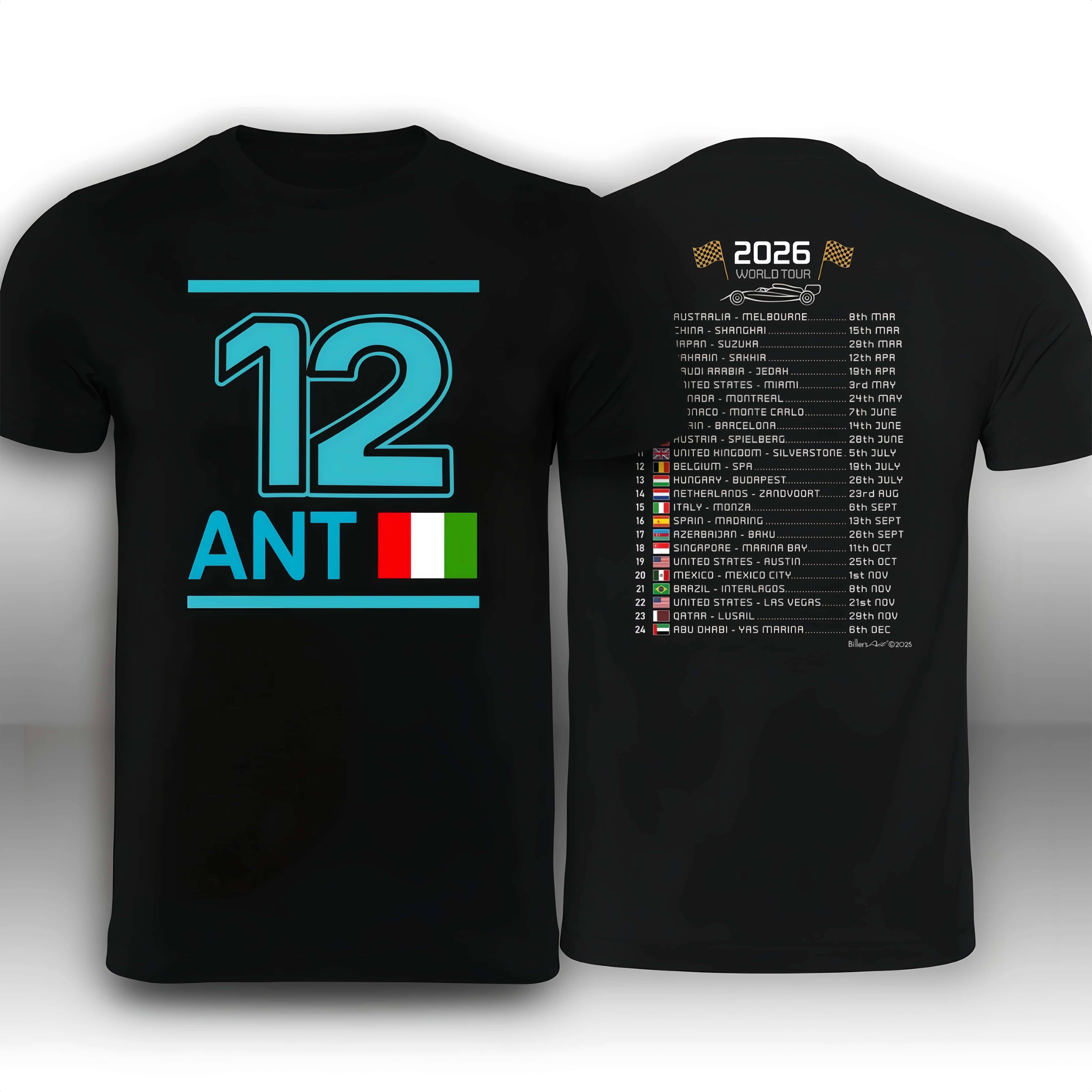 Streetwear Brands 2026 - Kimi Antonelli #12 Team Brand New