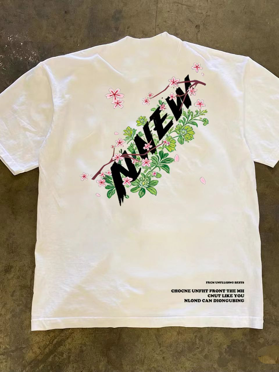 American Style Floral Print Pu - đánh giá và giá Streetwear Brand Flower