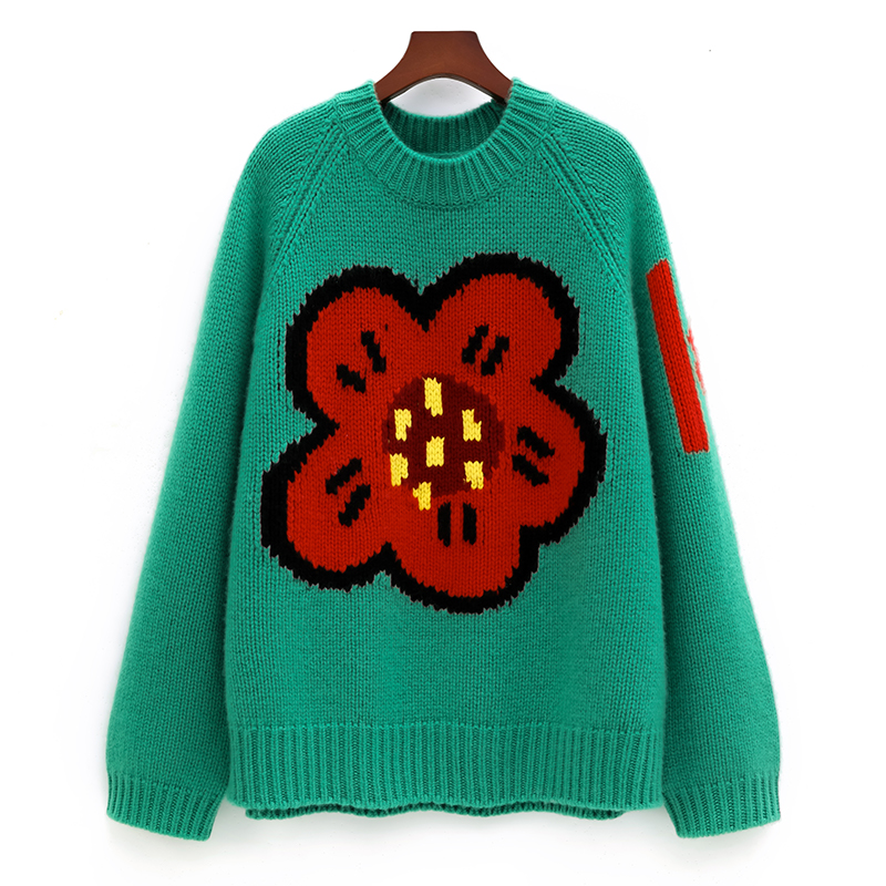 Ladies 100% pure cashmere swea - đánh giá và giá Streetwear Brand Flower